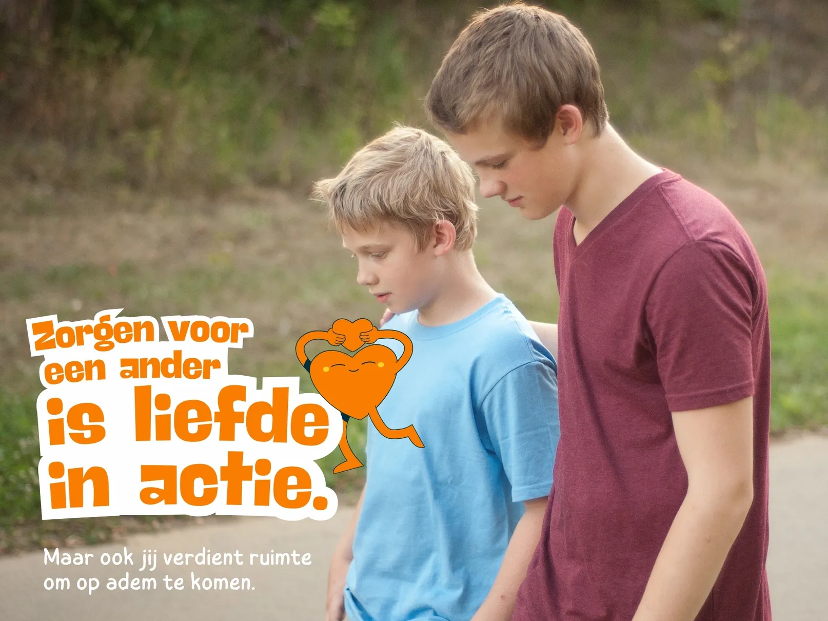 Jonge mantelzorg banner website