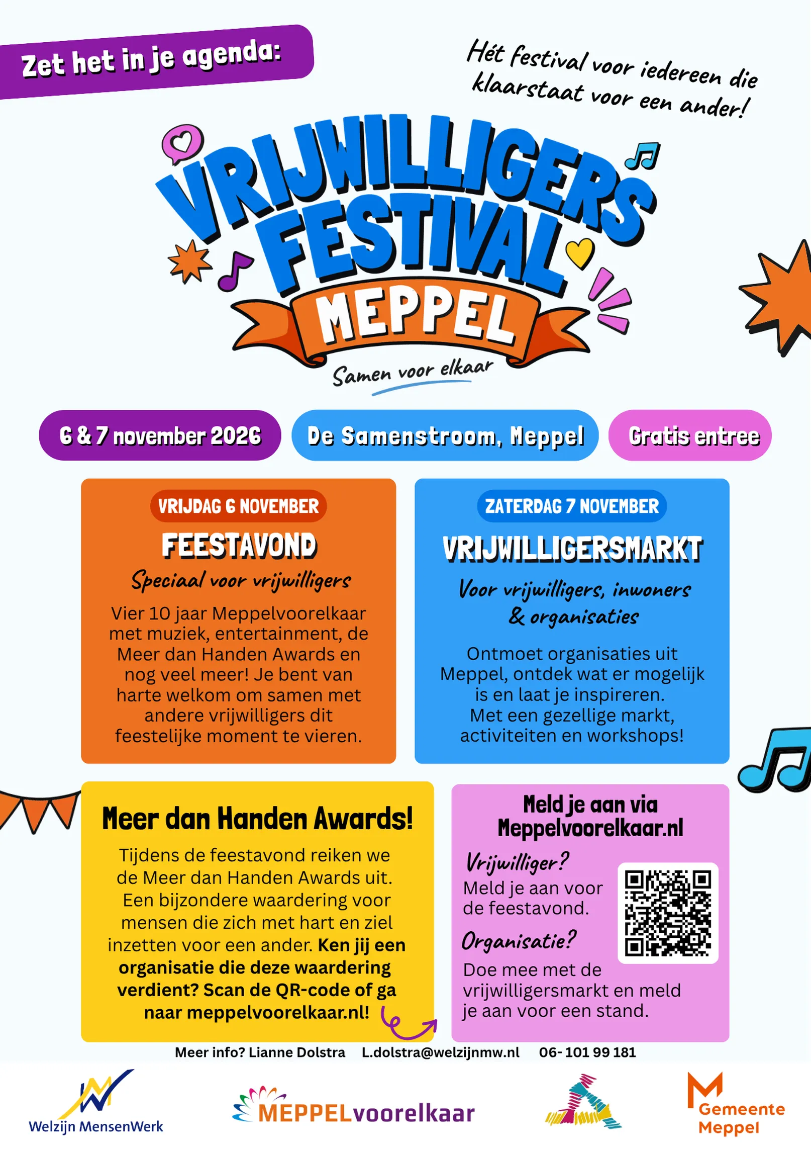 Vrijwilligersfestival flyers Meppel 2026 a5