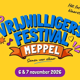 Website banner Vrijwilligers festival