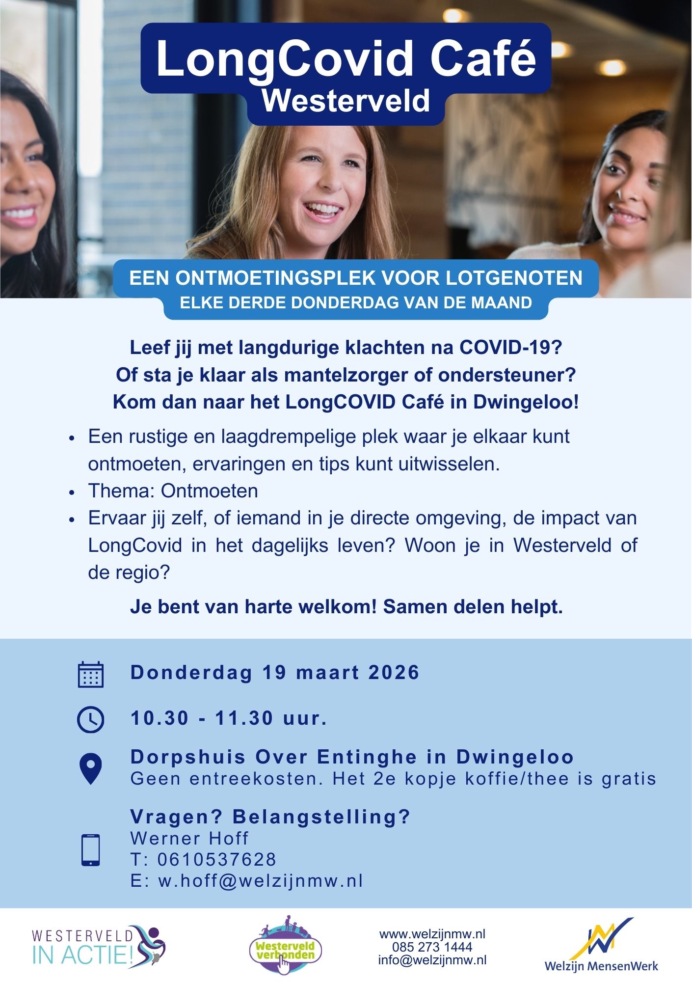 LongCovid café 19 maart 2026
